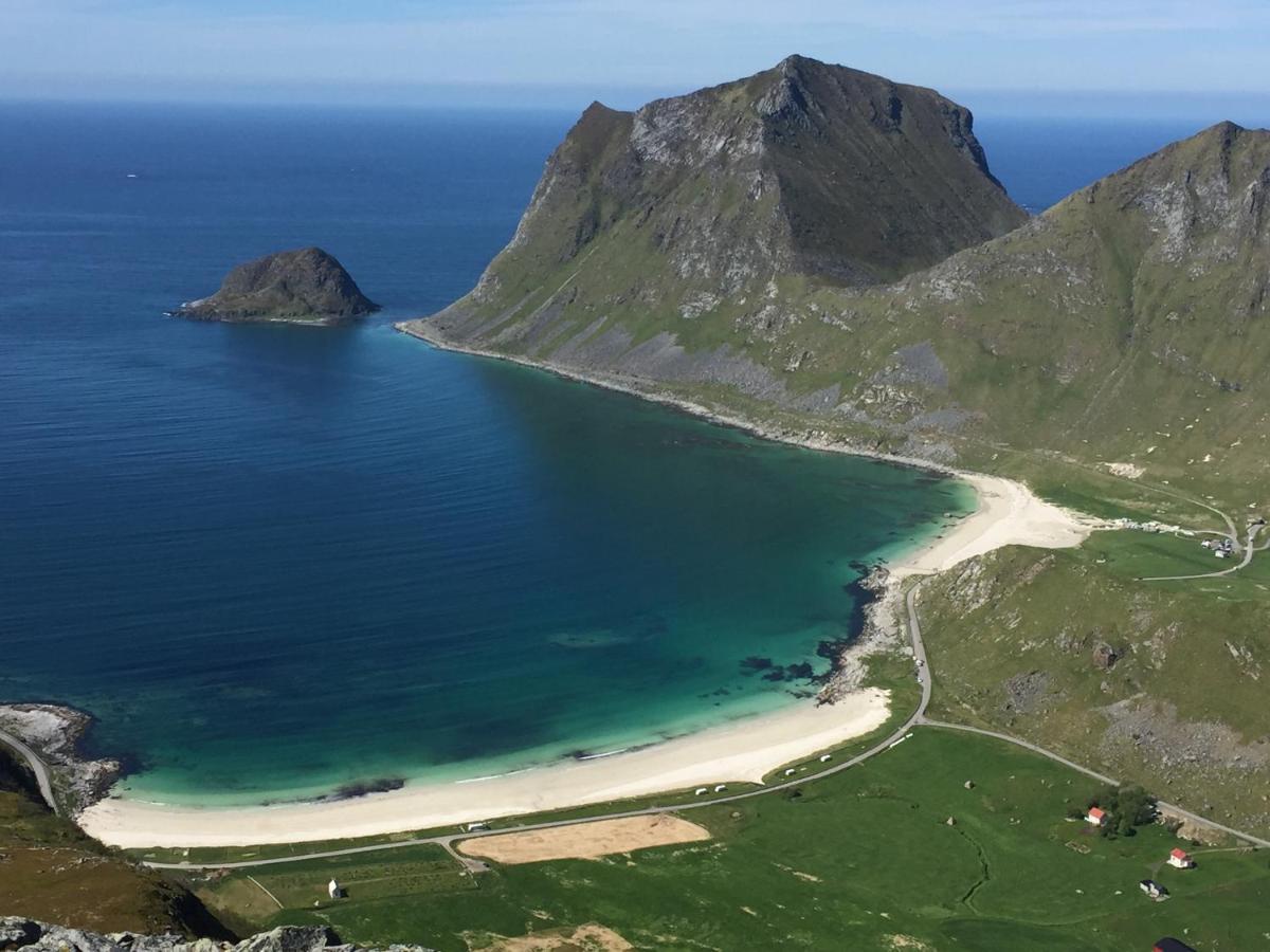 Cabin Panorama Lofoten With Jacuzzi Magic View Offersoya Exterior photo